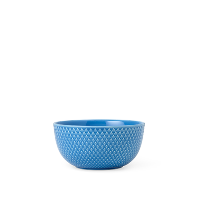 Lyngby Porcelæn Rhombe Color skål blå 13 cm