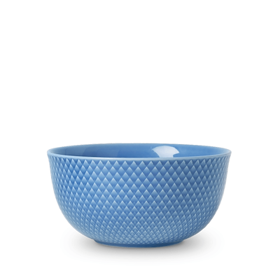 Lyngby Porcelæn Rhombe Color skål blå 17,5 cm 