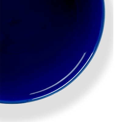 Lyngby Porcelæn Rhombe Color skål mørk blå 15,5 cm