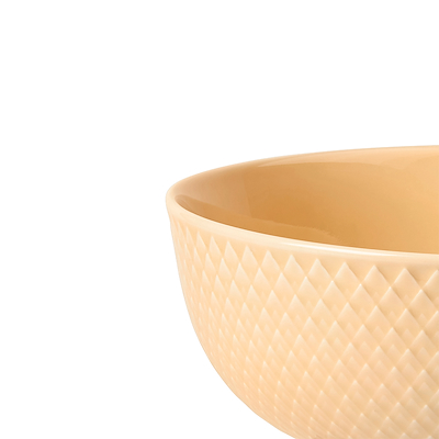 Lyngby Porcelæn Rhombe Color skål sand Ø15,5 cm