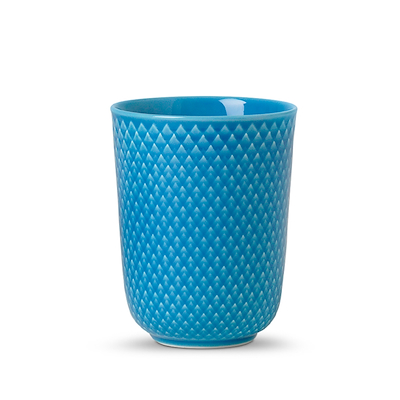 Lyngby Porcelæn Rhombe Color Krus Blå 33 cl