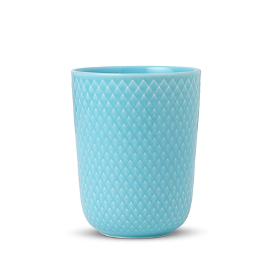 Lyngby Porcelæn Rhombe Color Krus Turkis 33 cl