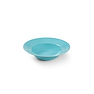 Lyngby Porcelæn Rhombe Color dyb tallerken turkis 24,5 cm