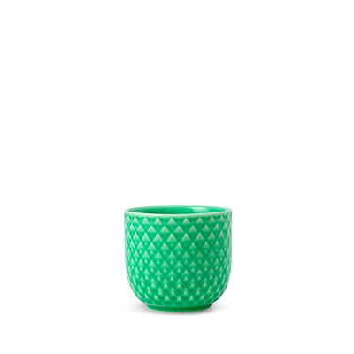 Lyngby Porcelæn Rhombe Color æggebæger grøn