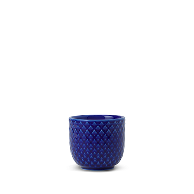 Lyngby Porcelæn Rhombe Color æggebæger blå