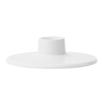 Lyngby Porcelæn Rhombe kronelysestage hvid