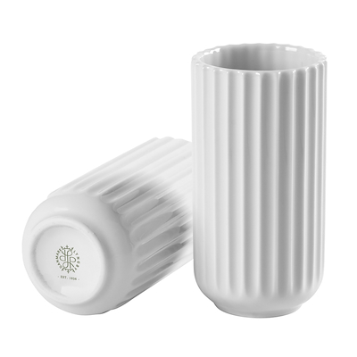 Lyngby vase hvid H10,5 cm