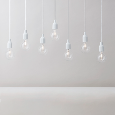 Lyngby Porcelæn Fitting pendel loftlampe hvid