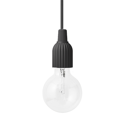 Lyngby Porcelæn Pendel Fitting #1 Sort