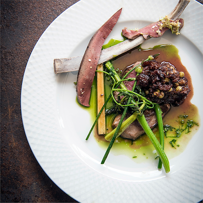 Lyngby Porcelæn Rhombe flad tallerken hvid 21 cm