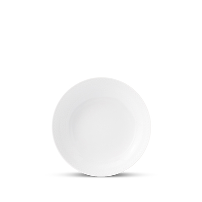 Lyngby Porcelæn Rhombe middagstallerken hvid 20 cm
