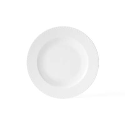 Lyngby Porcelæn Rhombe dyb tallerken 23 cm