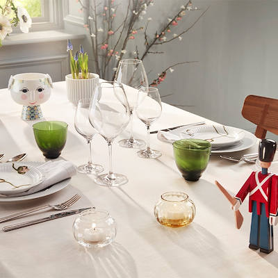 Lyngby Porcelæn Flower Pot urtepotteskjuler Stor