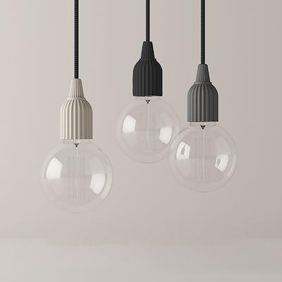 Lyngby Porcelæn Globe G95 pære klar