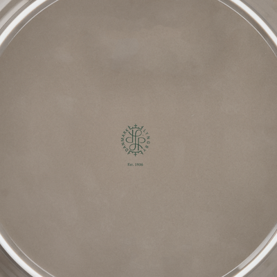 Lyngby Porcelæn Rhombe Earth middagstallerken clay Ø27 cm