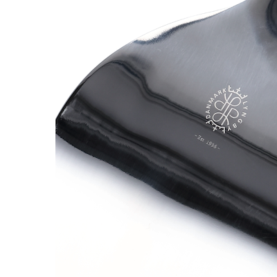 Lyngby Porcelæn Rhombe kagespade stål 25,5 cm