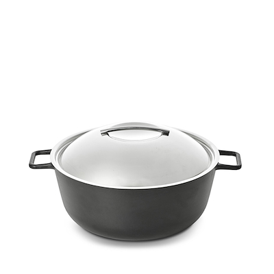 Eva Trio støbejernsgryde 4 liter + 24cm kuppellåg