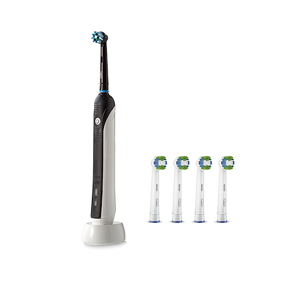 Braun Oral B Eltandbørste pro 750 + 4 ekstra børster