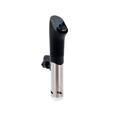 Holm sous vide stick 1200 watt sort + karklude 3 stk 25x25 cm grå