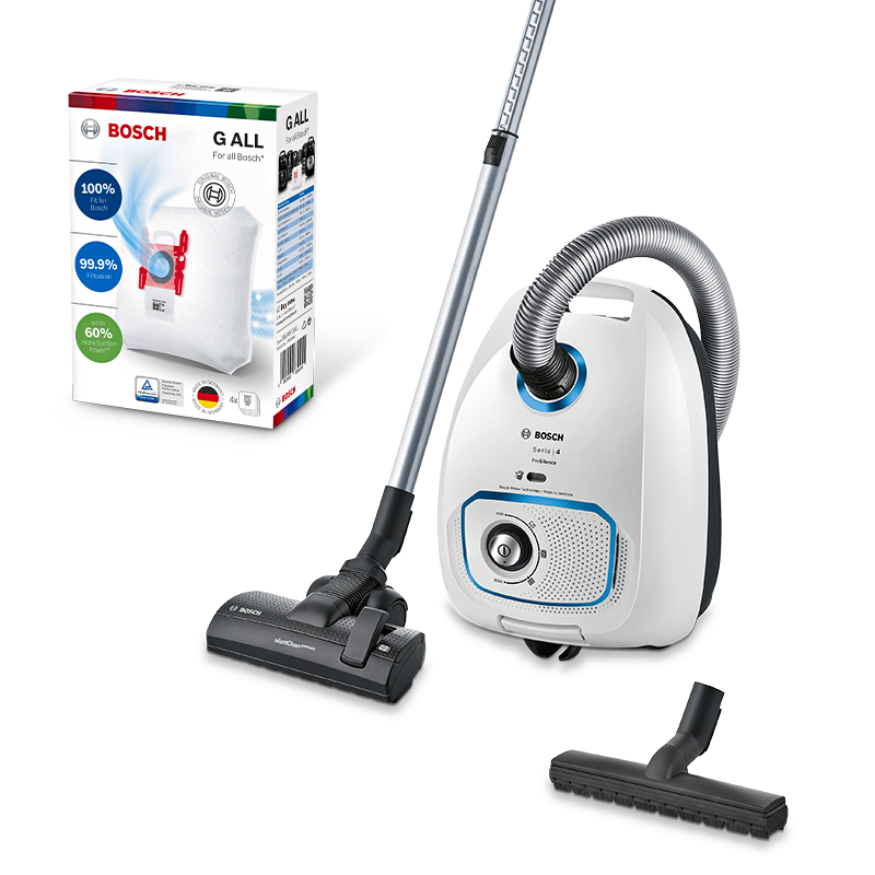 Bosch støvsuger BGLS4SIL1 + 1 pk. støvsugerposer G ALL