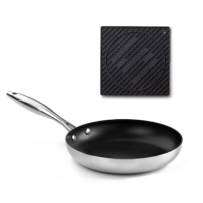 Scanpan CTX Stegepande 24 cm + Stratanium Bordskåner