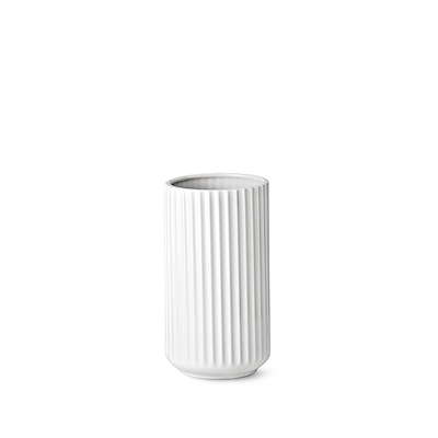 Lyngby vase 15 cm hvid