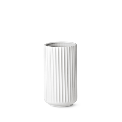 Lyngby vase 20 cm hvid