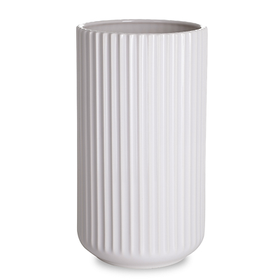 Lyngby vase hvid 25 cm 