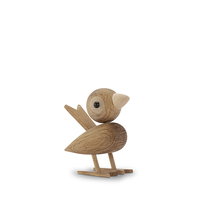 Gunnar Flørning Spurv figur eg 8 cm