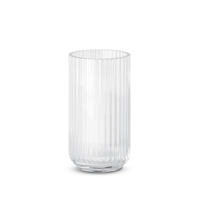 Lyngby vase klar glas 20 cm