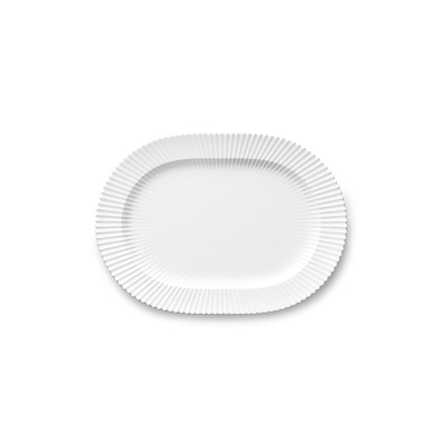 Lyngby oval serveringsfad 36 cm