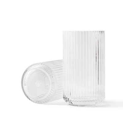 Lyngby vase klart glas 25 cm
