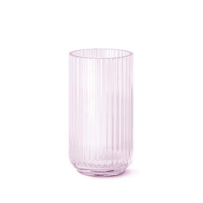 Lyngby vase grøn glas 20 cm