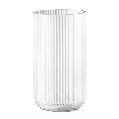 Lyngby vasen 35 cm klart glas