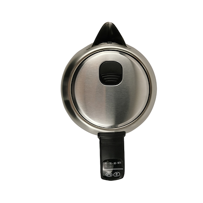 ALBA elkedel temperatur børstet stål 1,7 liter