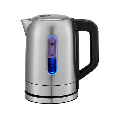 Albaline elkedel temperatur børstet stål 1,7 liter