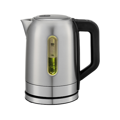 Albaline elkedel temperatur børstet stål 1,7 liter