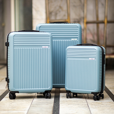 Hâws Copenhagen kuffertsæt dust blue 3 stk.