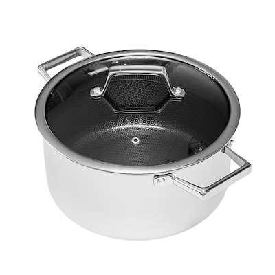 Hâws Santo Titanium gryde med hybridbelægning inkl. låg 2,2 liter