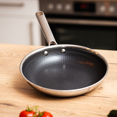 Hâws Santo Titanium stegepande med hybridbelægning Ø 30 cm