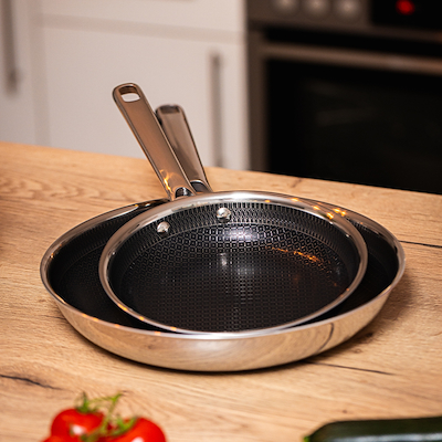 Hâws Santo Titanium pandesæt med hybridbelægning Ø 20+28 cm