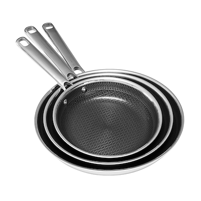 Hâws Santo Titanium pandesæt med hybridbelægning Ø 20+24+28 cm
