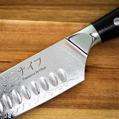 Hâws Damascus santoku kniv L 15,2 cm