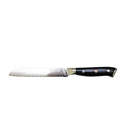 Hâws Damascus brødkniv L 15,2 cm