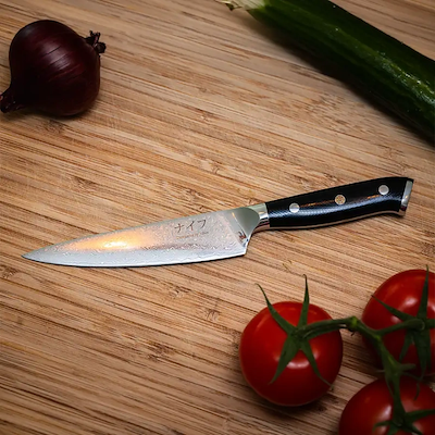 Hâws Damascus forskærerkniv L 15,2 cm