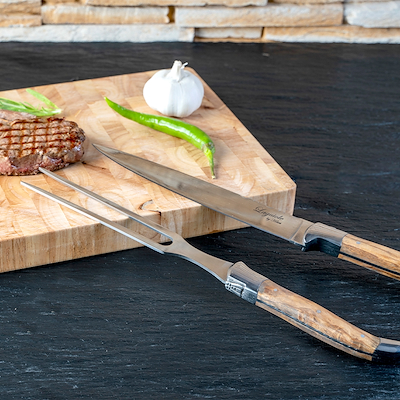 Laguiole by HÂWS forskærersæt oliventræ