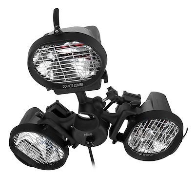 HÂWS terrassevarmer til parasol med 3 lamper