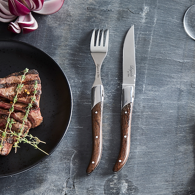 Laguiole by Hâws steakgaffelsæt 6 stk.
