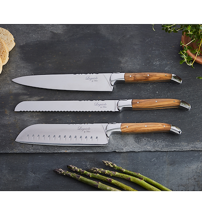 Laguiole by Haws knivsæt med bræt