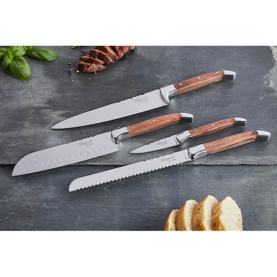 Laguiole By Hâws Knivsæt Rosewood 4 stk.